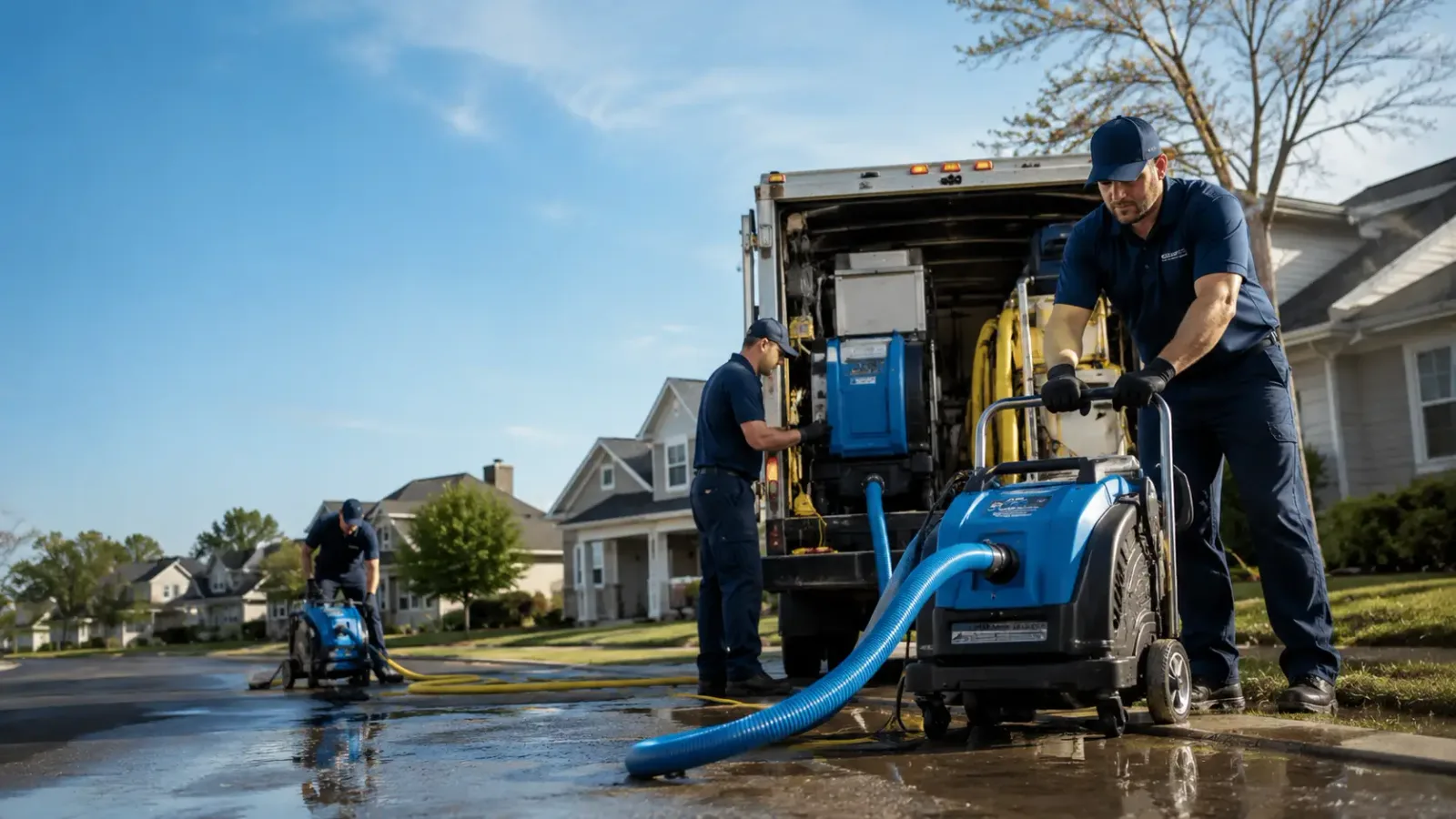 Flood Damage Cleanup in Syria, VA